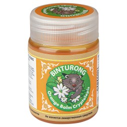 Тайский оранжевый бальзам Бинтуронг с криптолеписом 50 гр