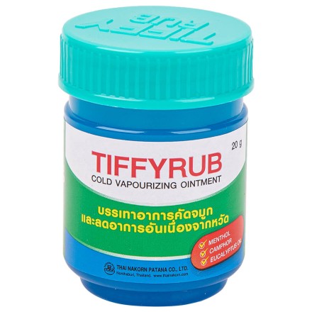 Мазь от простуды и герпеса Tiffy rub 20 гр