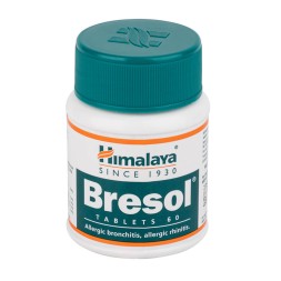 Бресол против бронхиальной астмы, кашля и аллергического ринита Himalaya 60 шт