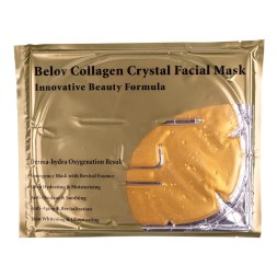 Коллагеновая маска для лица с био-золотом