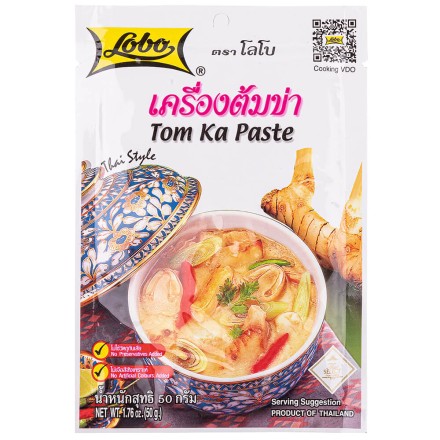Паста для приготовления кокосового супа Том Кха