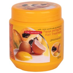 Маска для волос с папайей и желтком 500 грамм 