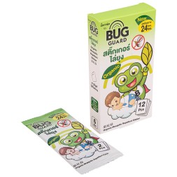 Пластырь для детей защита от комаров BUG GUARD 12 шт