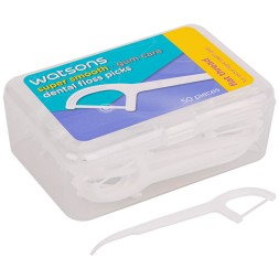 Зубочистки WATSONS с зубной нитью 50 шт