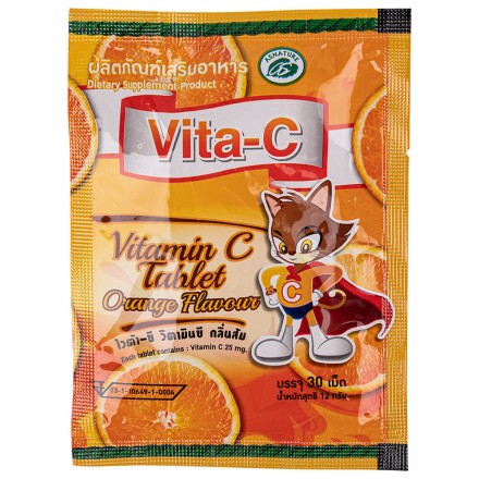 Витамин С - аскорбинка для детей и взрослых Vita-C 30 таблеток