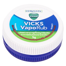 Бальзам от простуды и насморка с эвкалиптом и ментолом VapoRub 5 гр