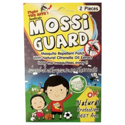 Пластырь от комаров с цитронеллой Mossi Guard 2 шт