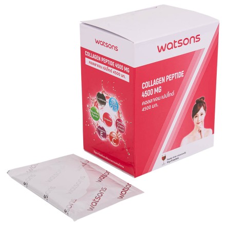 Коллаген морской питьевой Watsons 4500 mg 15 шт х 20 гр