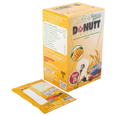 Пробиотик с высоким содержанием клетчатки и вкусом Манго Donutt 10 шт х 20 гр