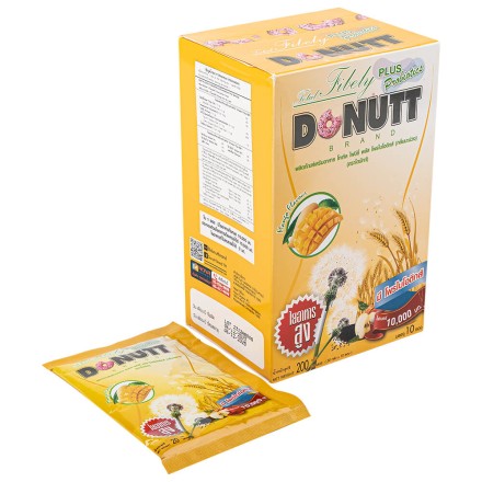 Пробиотик с высоким содержанием клетчатки и вкусом Манго Donutt 10 шт х 20 гр