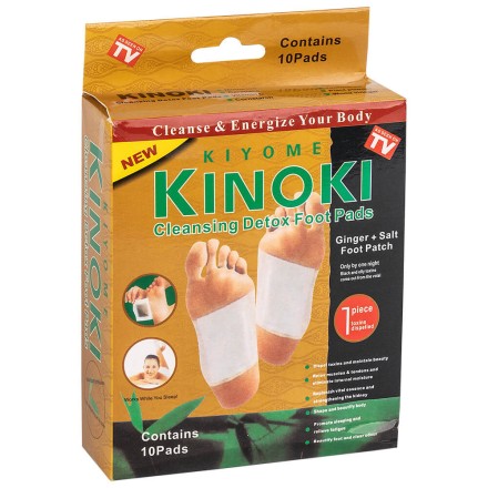 Детоксикационный пластырь Kinoki с имбирем