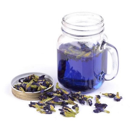 Синий чай – чай из цветов Клитории