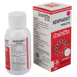 Мультивитаминный комплекс для детей и взрослых Newpharvit 100 таблеток