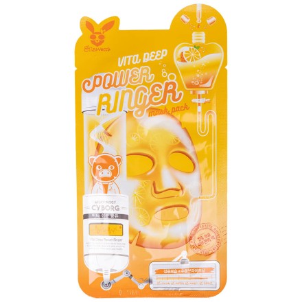 Тканевая витаминизированная маска для лица Elizavecca