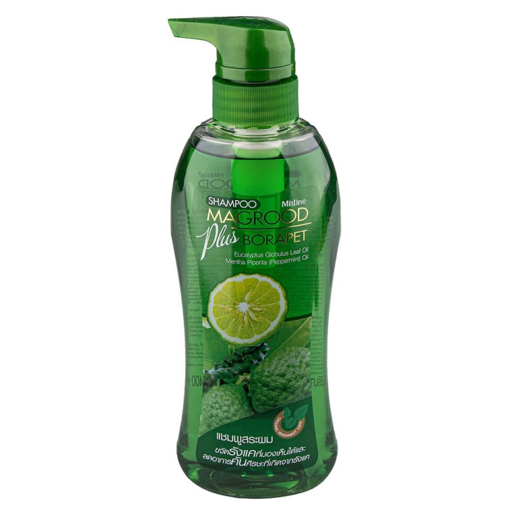 Шампунь против перхоти и жирности волос с фруктом Магруд и Бергамотом ...