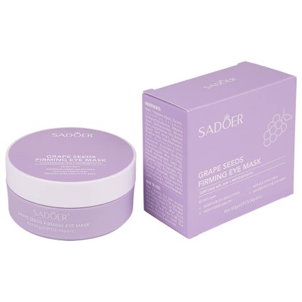 Патчи антиоксидантные с маслом виноградной косточки Sadoer 60 шт