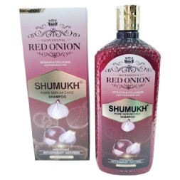 Шампунь с красным луком от перхоти и выпадения волос Shumukh 420 мл