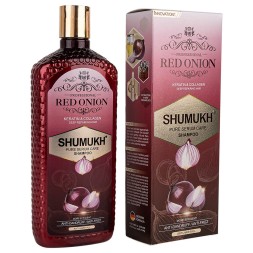 Шампунь с красным луком от перхоти и выпадения волос Shumukh 420 мл