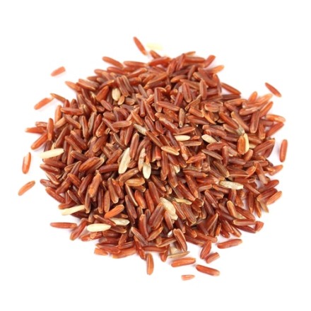 Красный длиннозернистый нешлифованный рис 1 кг