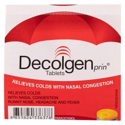 Препарат против насморка, простуды и гриппа Decolgen 