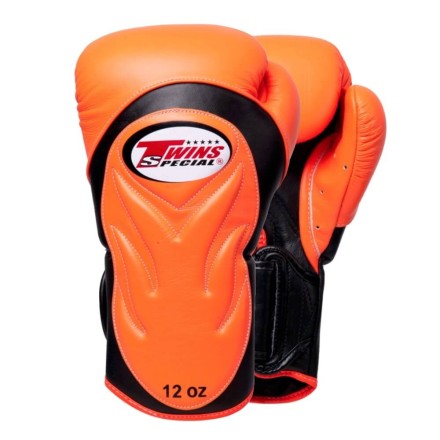 Перчатки для бокса Twins Special BGVL-6 orange-black