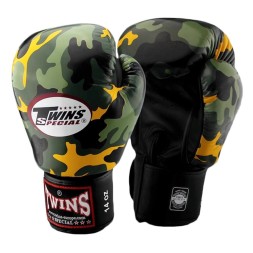 Перчатки для бокса Twins Special FBGV-Army-Y