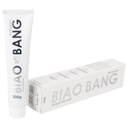Зубная паста бактерицидная в тубе от зубного камня Biao Bang 200 гр