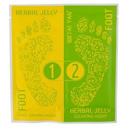 Ванночка-желе для ног Herbal jelly TaiYan 30+30 гр