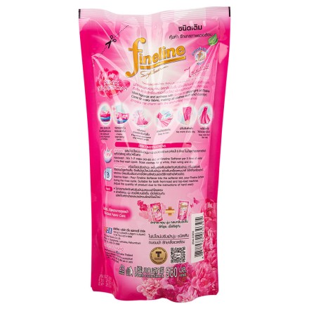 Парфюмированный кондиционер для белья Pink Blossom Fineline 580 мл