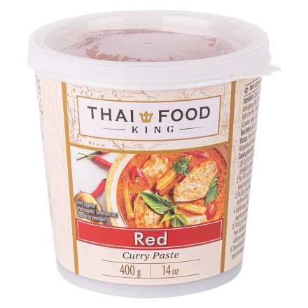 Паста Карри красная THAI FOOD KING 400 гр